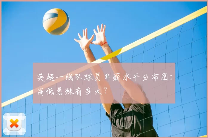 英超一线队球员年薪水平分布图:高低悬殊有多大?