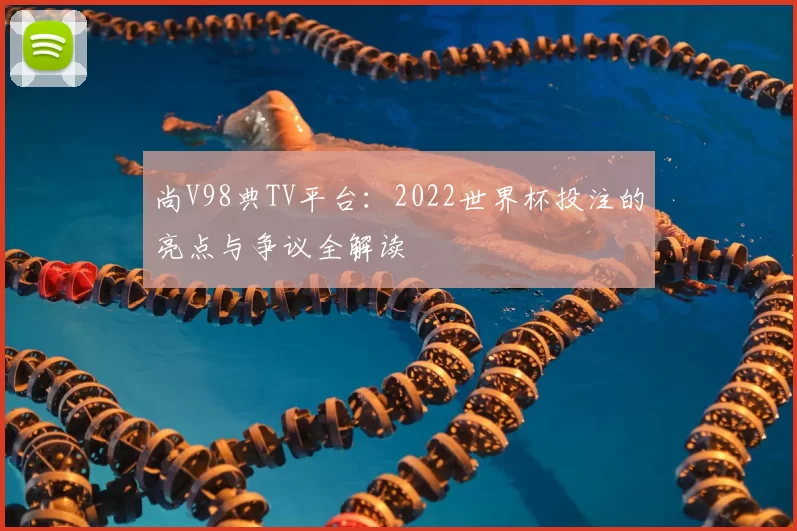 尚V98典TV平台:2022世界杯投注的亮点与争议全解读